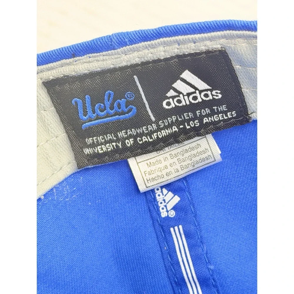Adidas UCLA Bruins Official Sideline Hat ET48Z Blue Gold Adjustable NWT